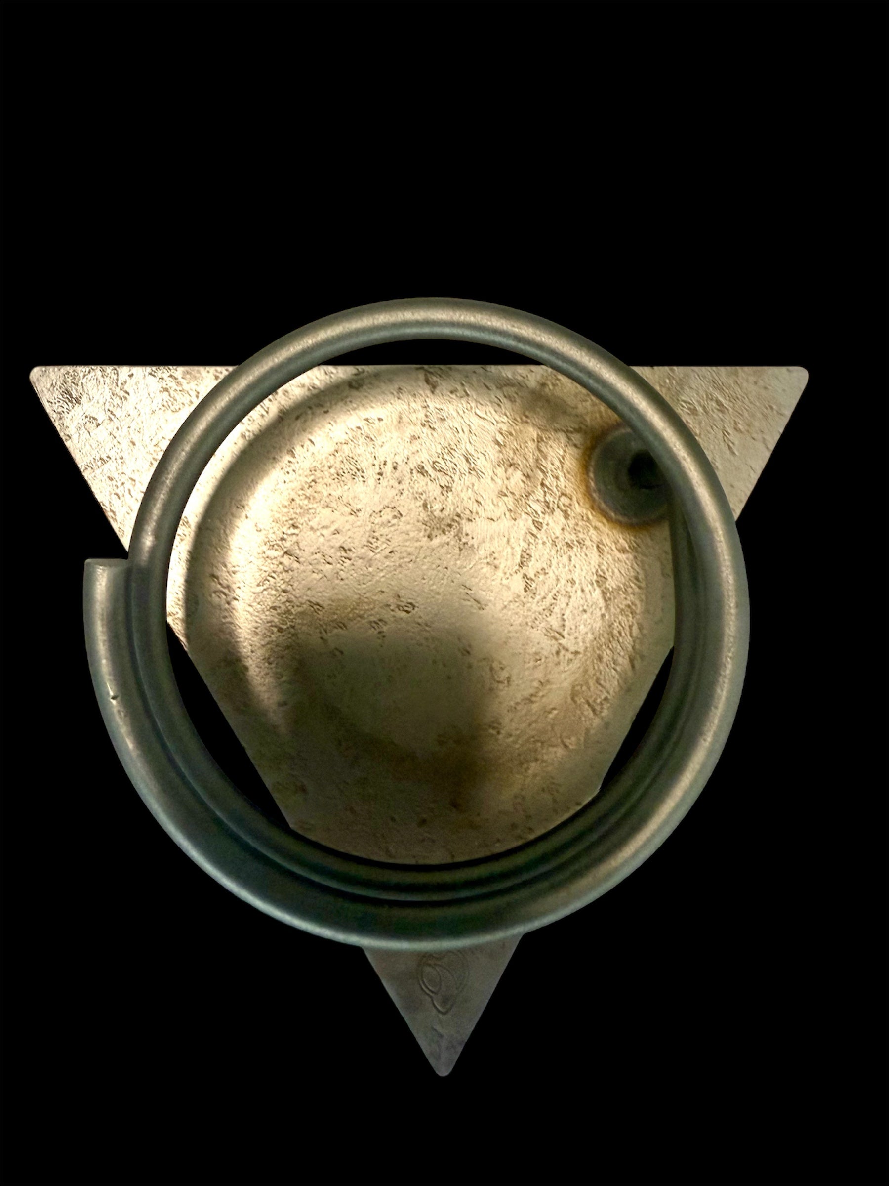 Abstrakter Kerzenhalter
