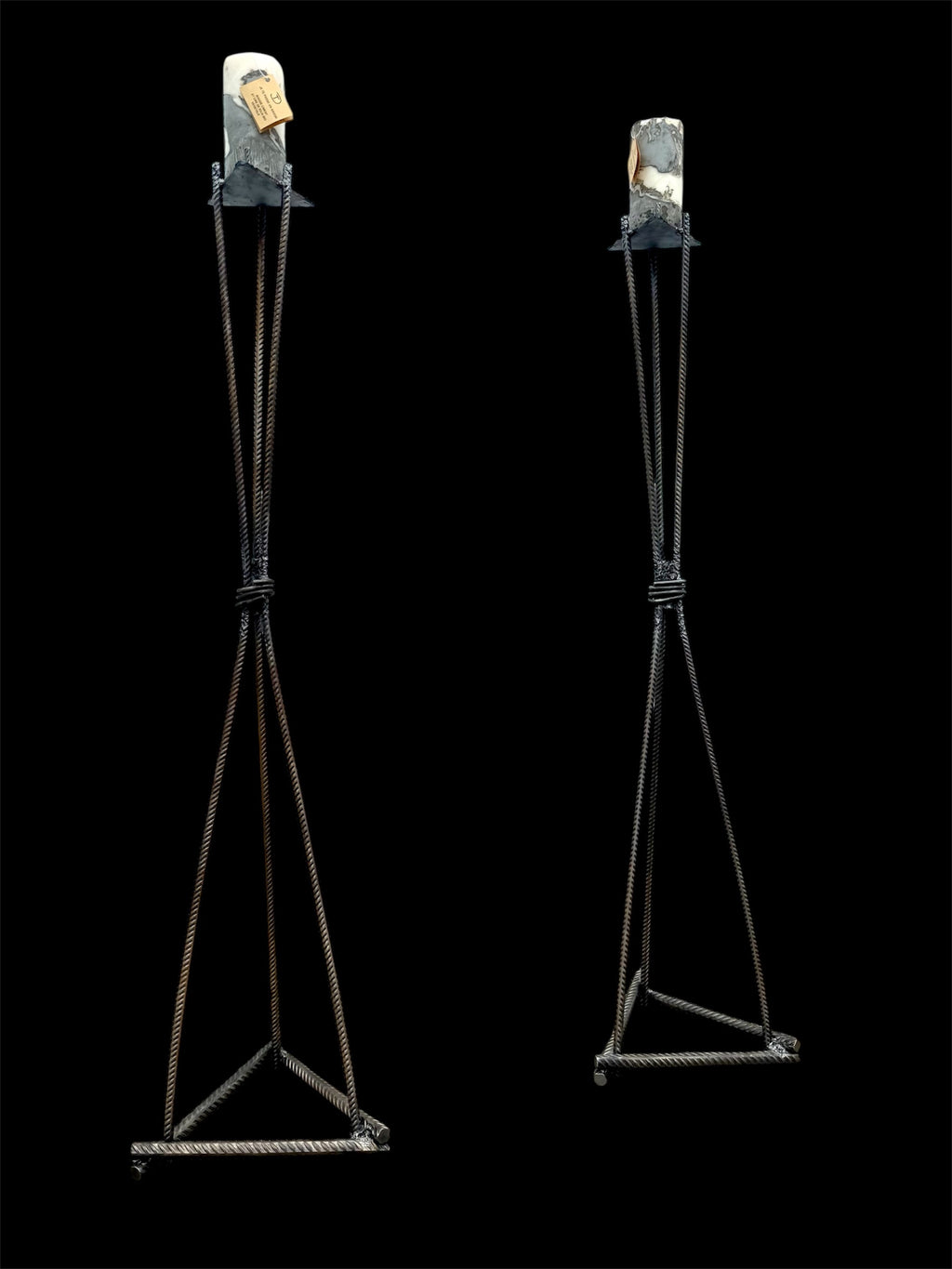 Künstlerischer Kerzenhalter-Unikat (2er-Set) Ab 180 CHF – Möglichkeit zur Miete für Ihren besonderen Moment oder Event.