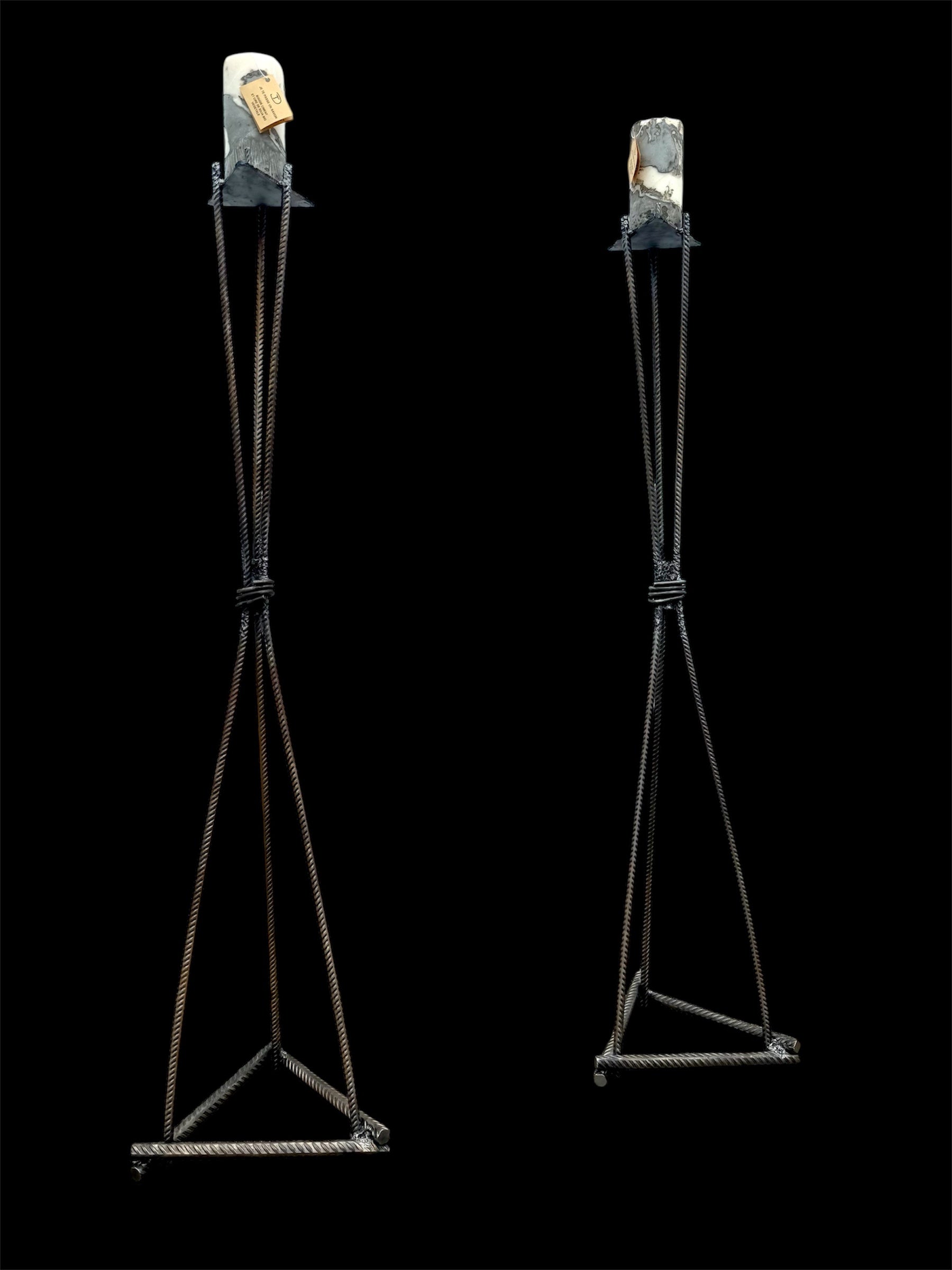 Künstlerischer Kerzenhalter-Unikat (2er-Set) Ab 180 CHF – Möglichkeit zur Miete für Ihren besonderen Moment oder Event.