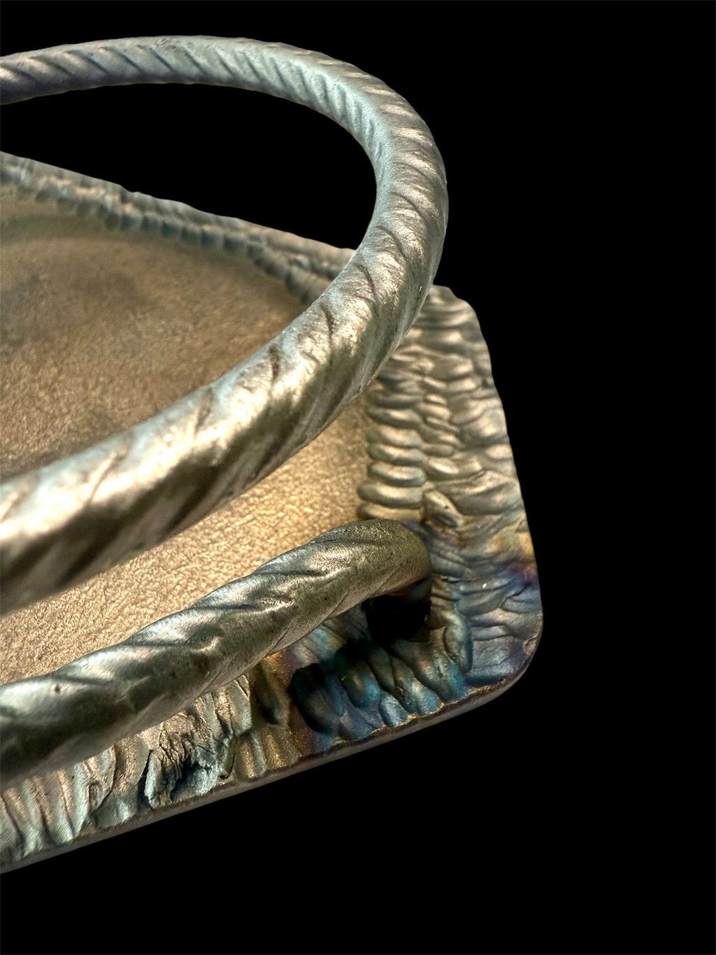 Abstrakter Kerzenhalter