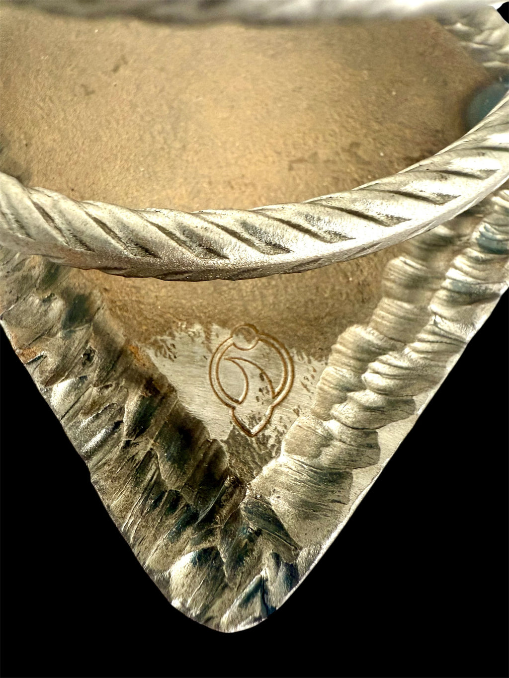 Abstrakter Kerzenhalter