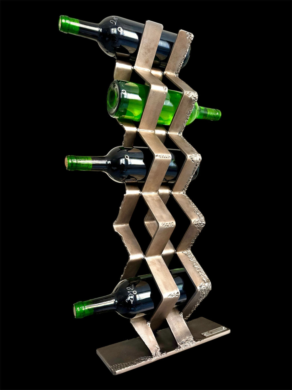 Unikat Flaschenregal Skulptur - Petrjanos Art Vision