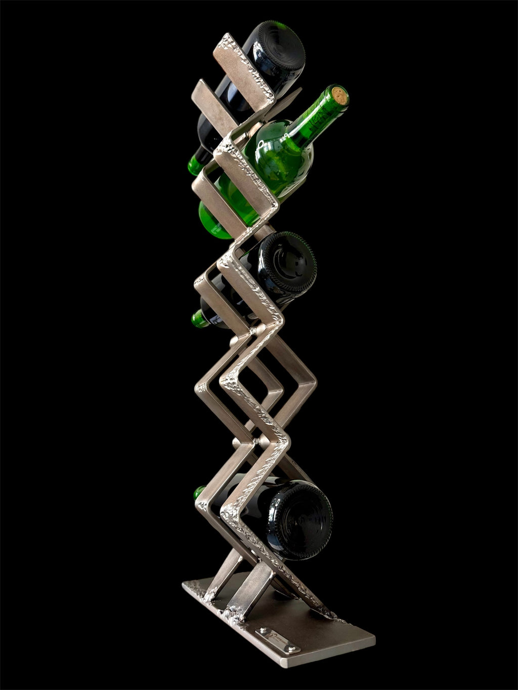 Unikat Flaschenregal Skulptur - Petrjanos Art Vision